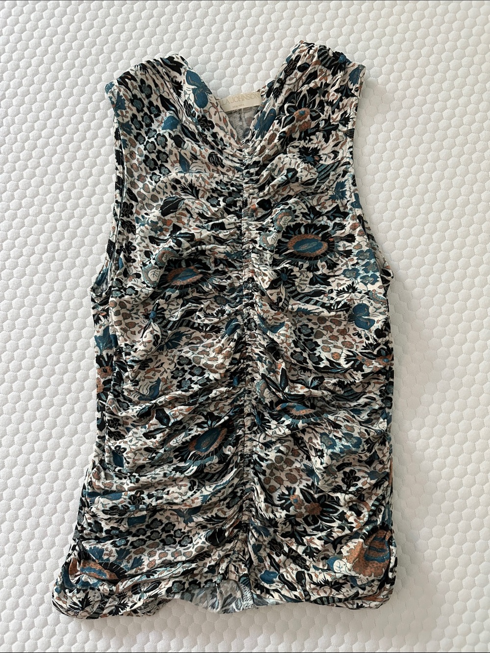 Ulla Johnson Ruched Tank Top